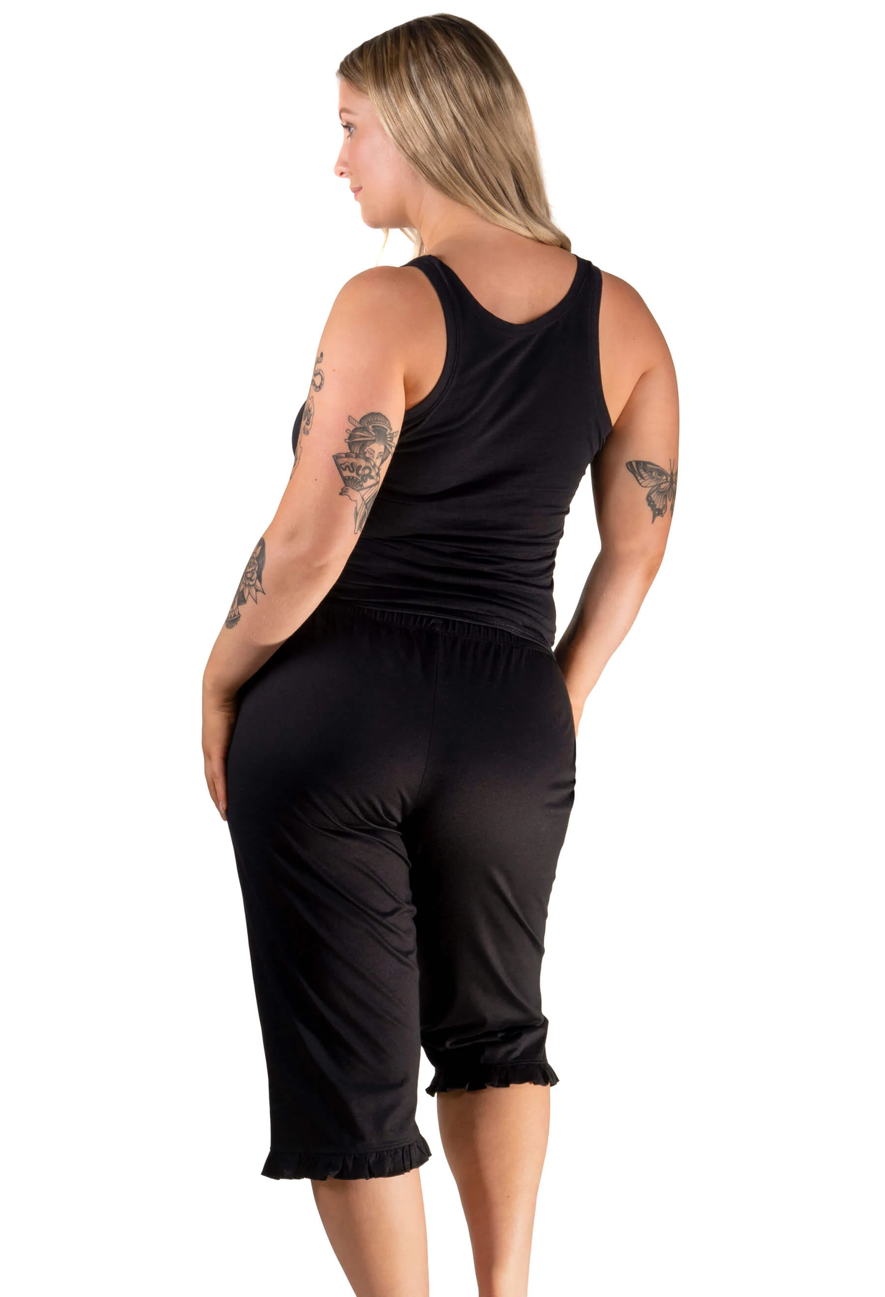 100% Cotton Pyjama 3/4 Pants - Image 3