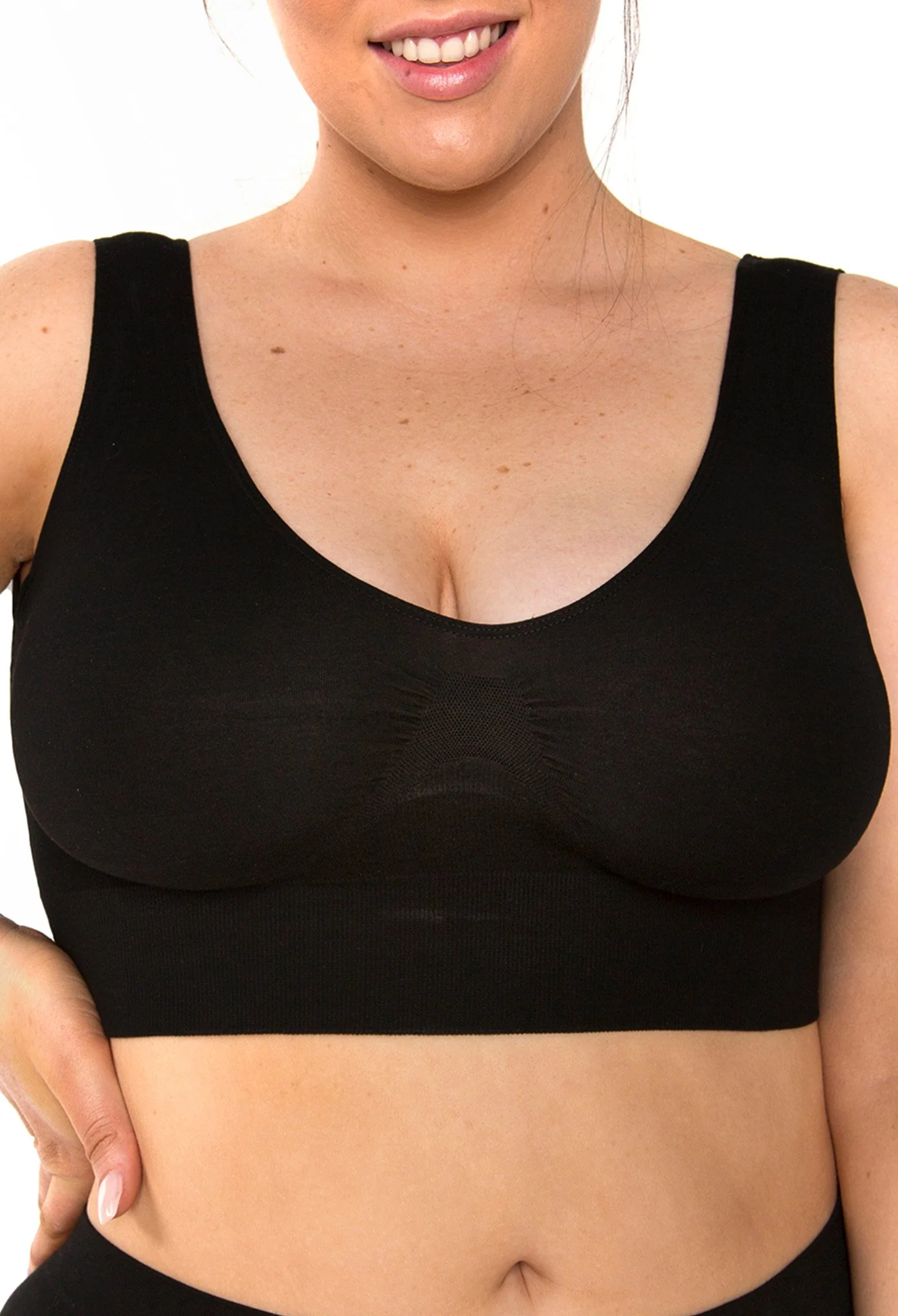 Bamboo Pull On Sleep Bra - Image 11