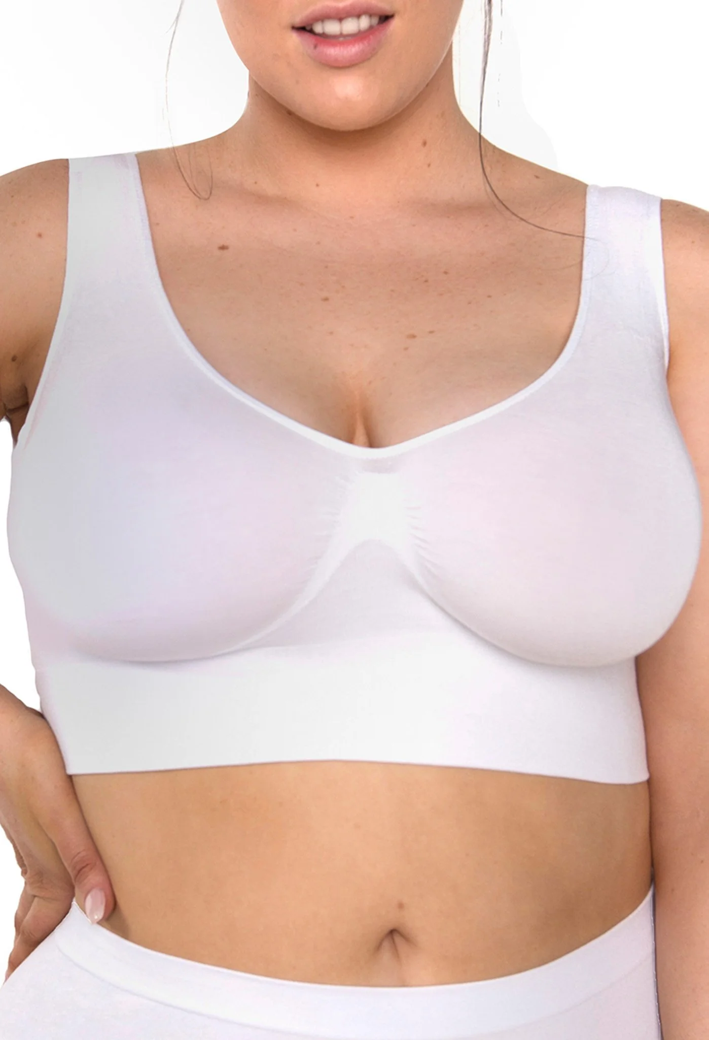 Bamboo Pull On Sleep Bra - Image 6