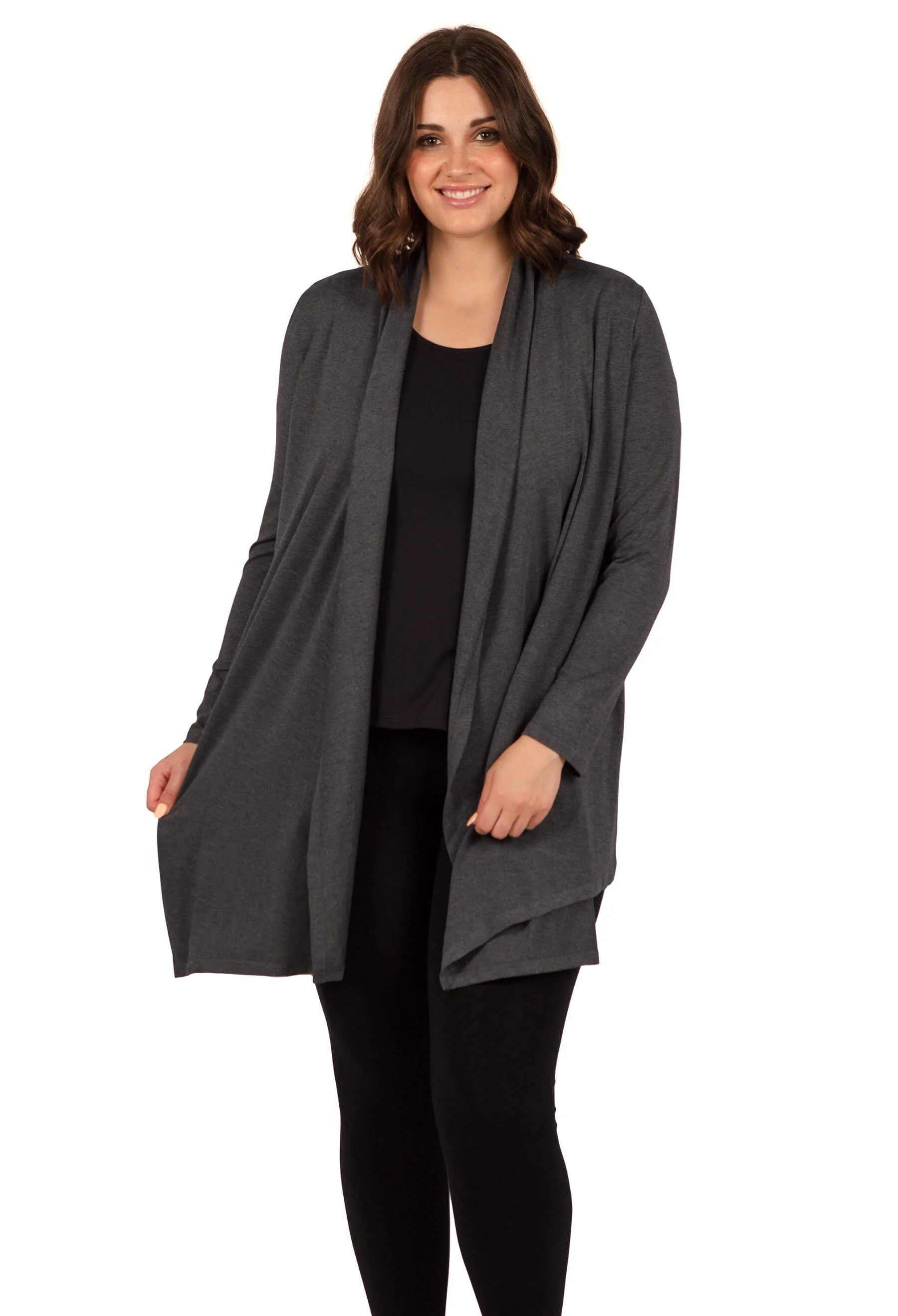 Bamboo Waterfall Cardigan - 2 PACK - Image 8