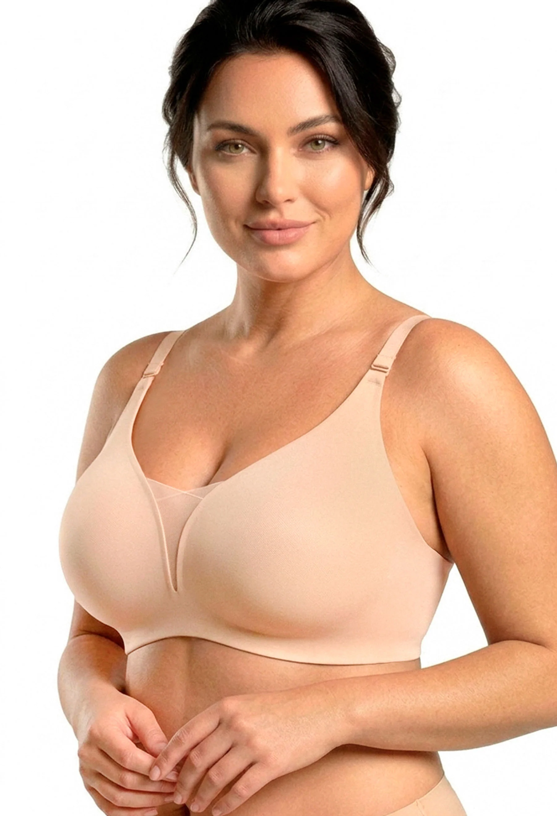 Invisible Mesh Comfort Padded Bra - 3 Pack - Image 3