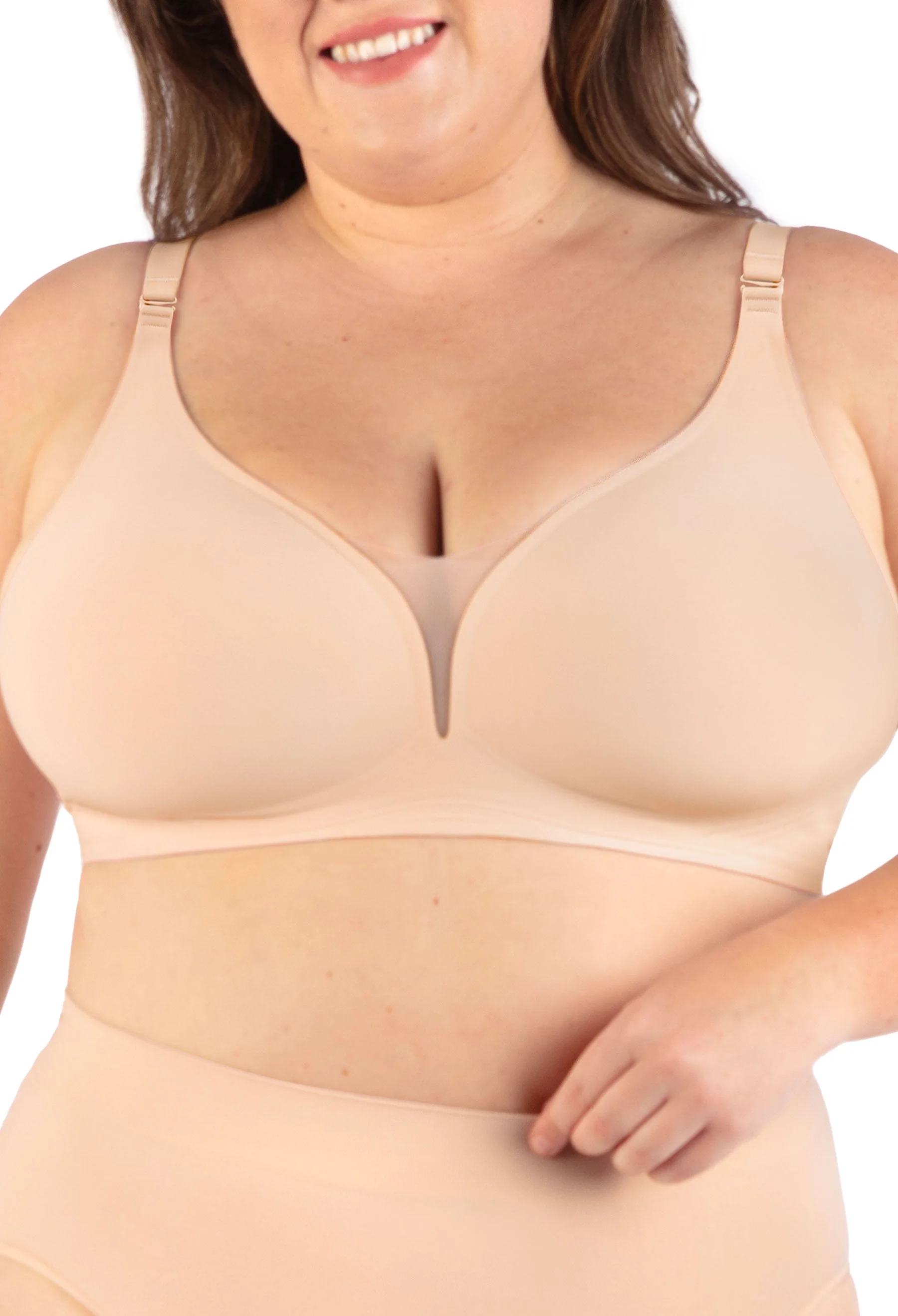 Invisible Mesh Comfort Padded Bra - 3 Pack - Image 5
