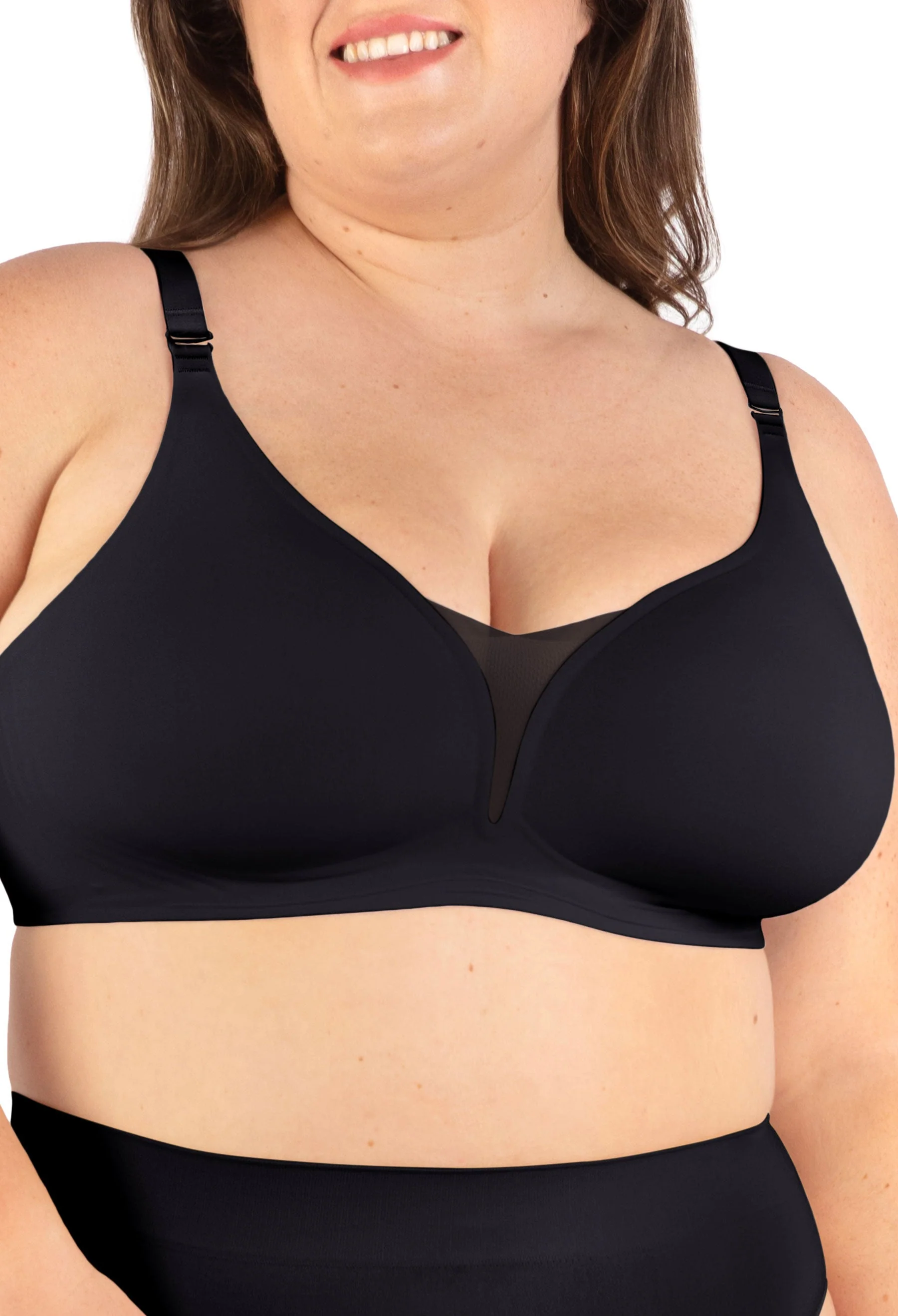 Invisible Mesh Comfort Padded Bra - 3 Pack - Image 8