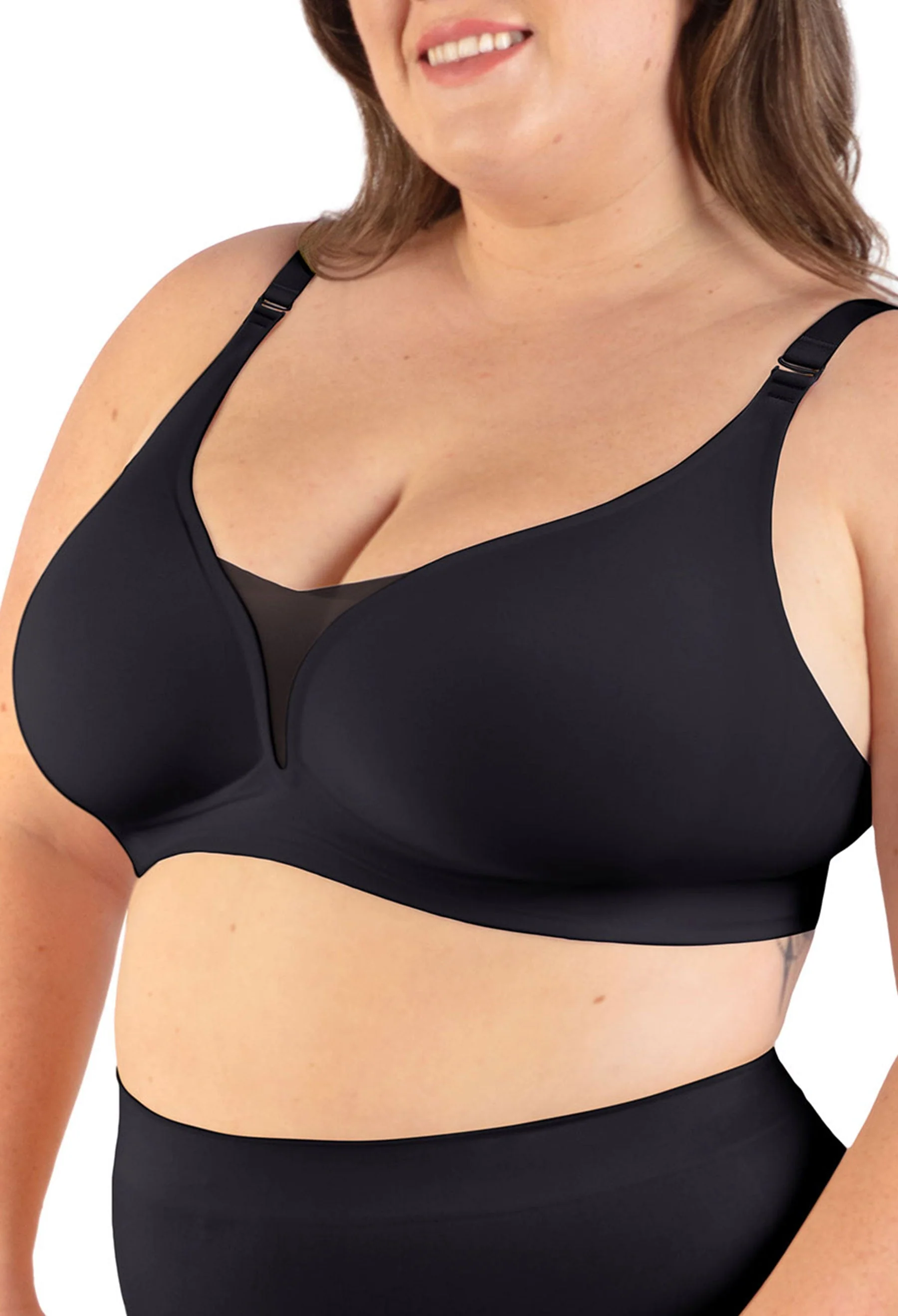 Invisible Mesh Comfort Padded Bra - 3 Pack - Image 9