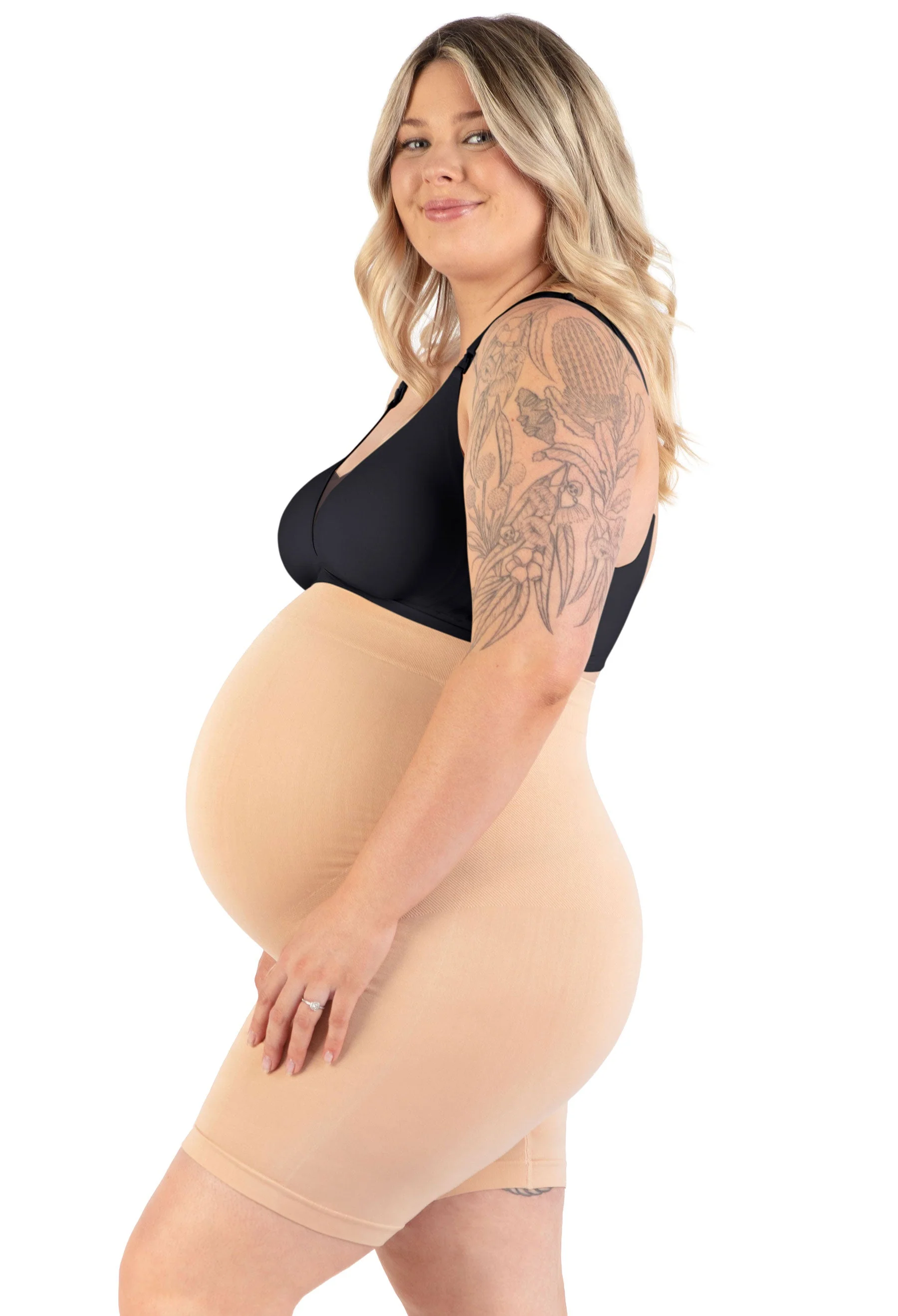 Invisible Mesh Maternity & Nursing Padded Bra - 3 Pack - Image 10