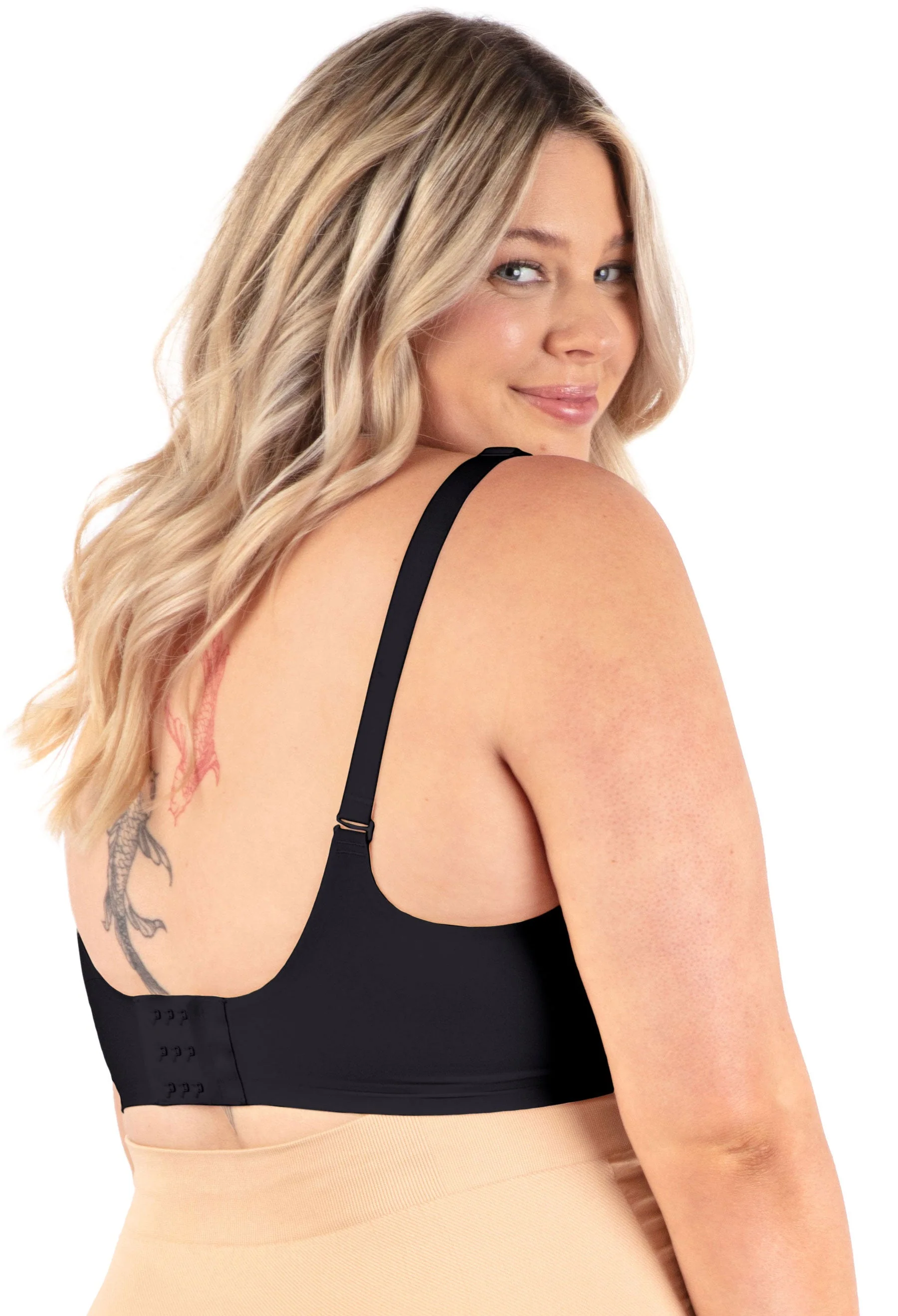 Invisible Mesh Maternity & Nursing Padded Bra - 3 Pack - Image 9