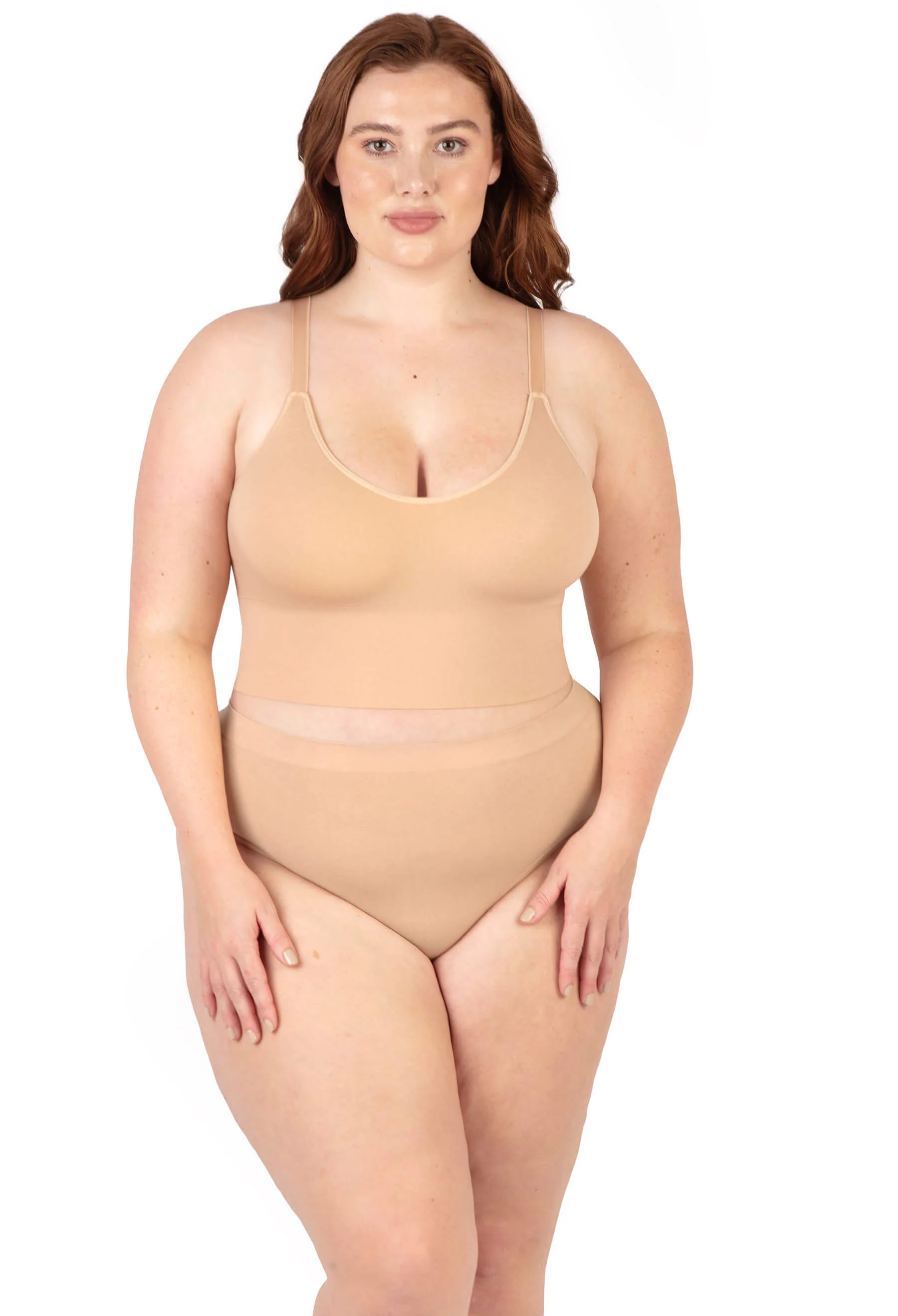 Long Line Spaghetti Strap Bralette - Image 20