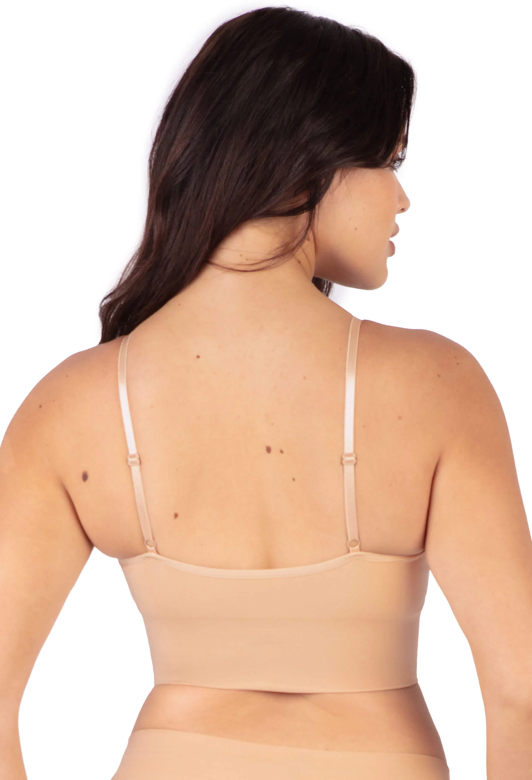 Long Line Spaghetti Strap Bralette - 3 Pack - Image 5