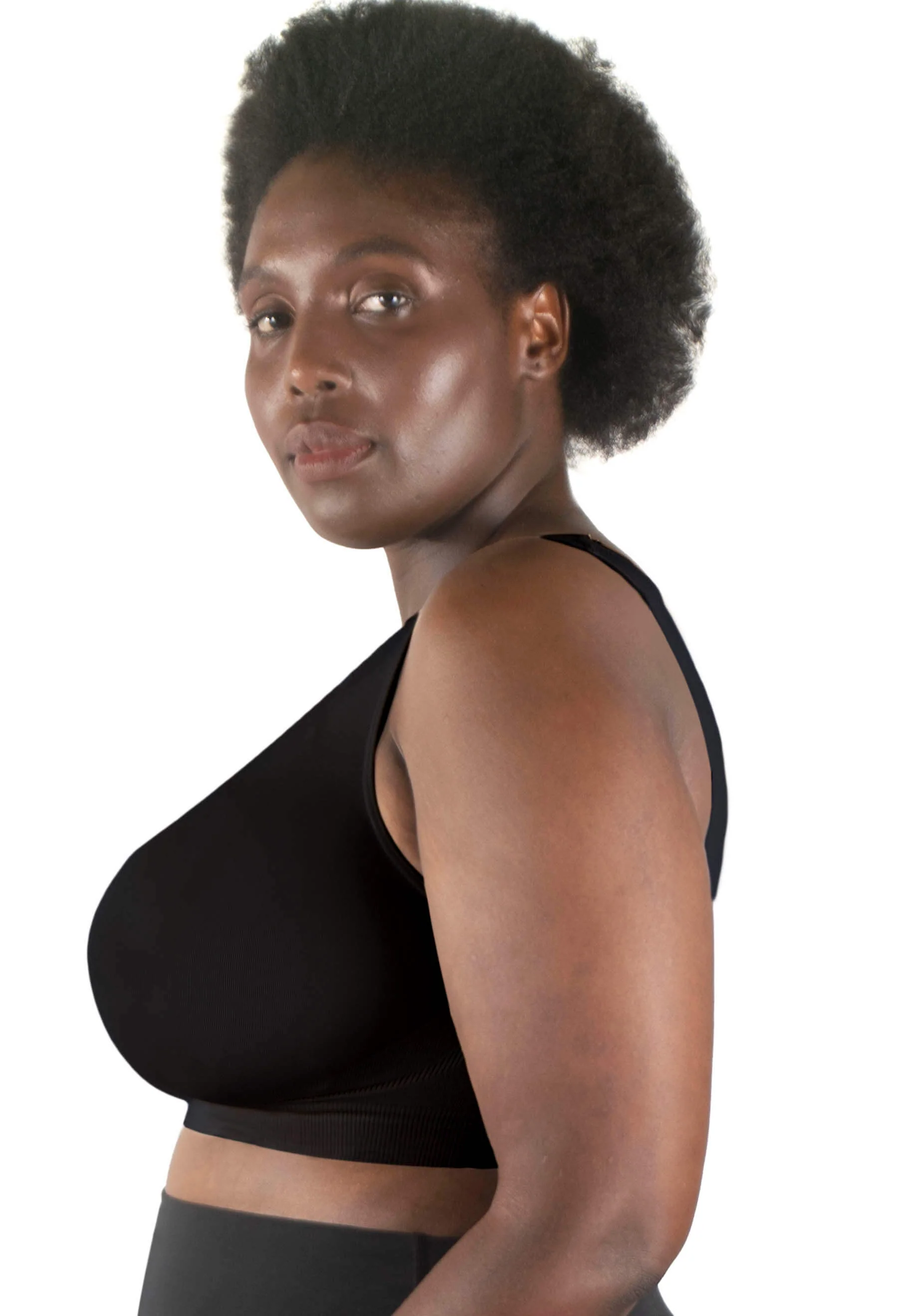 Wire Free High Back Pull On Crop Top - Image 11