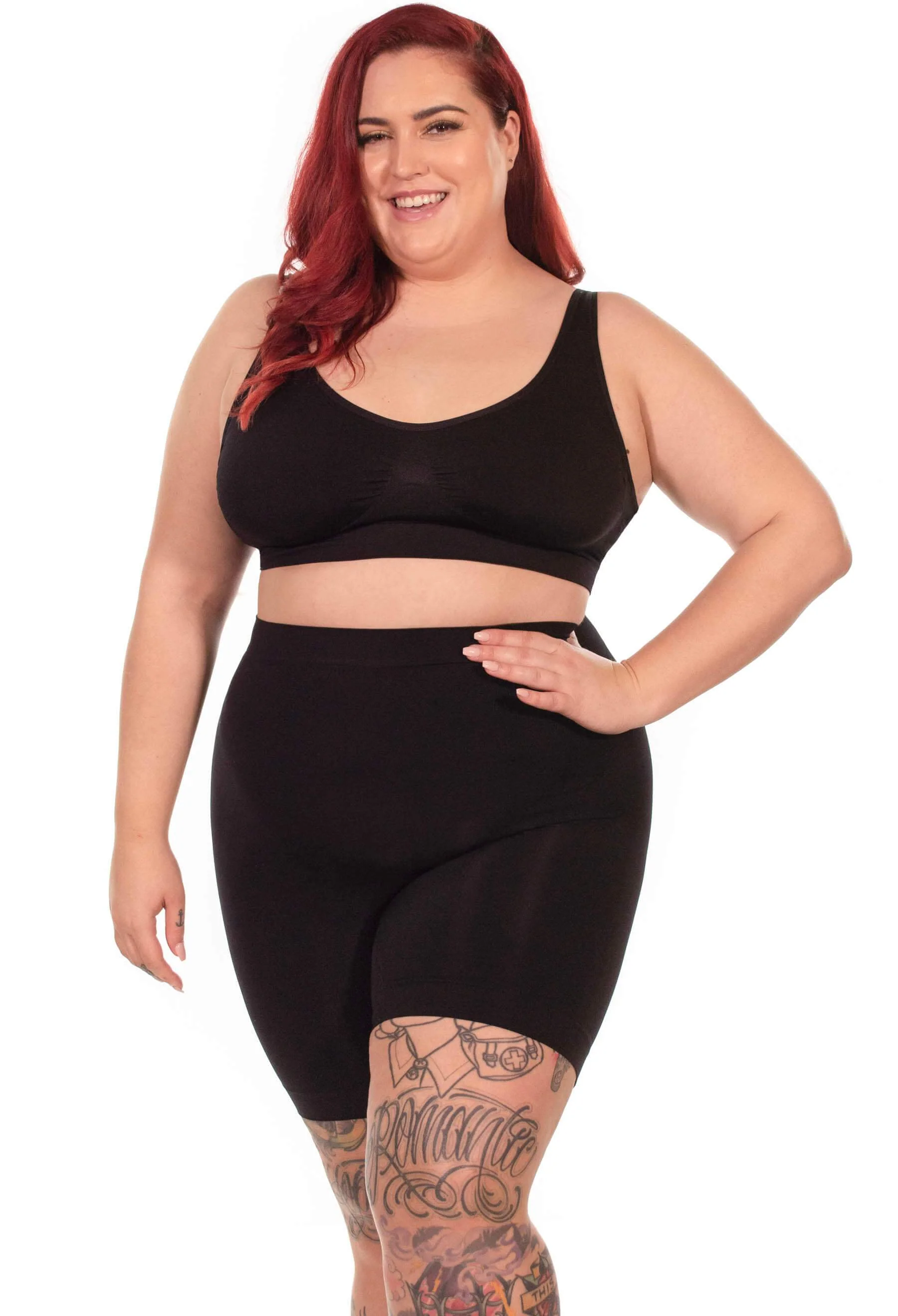 All-Over Tummy & Thigh Firm Control Shaping Shorts - Image 12